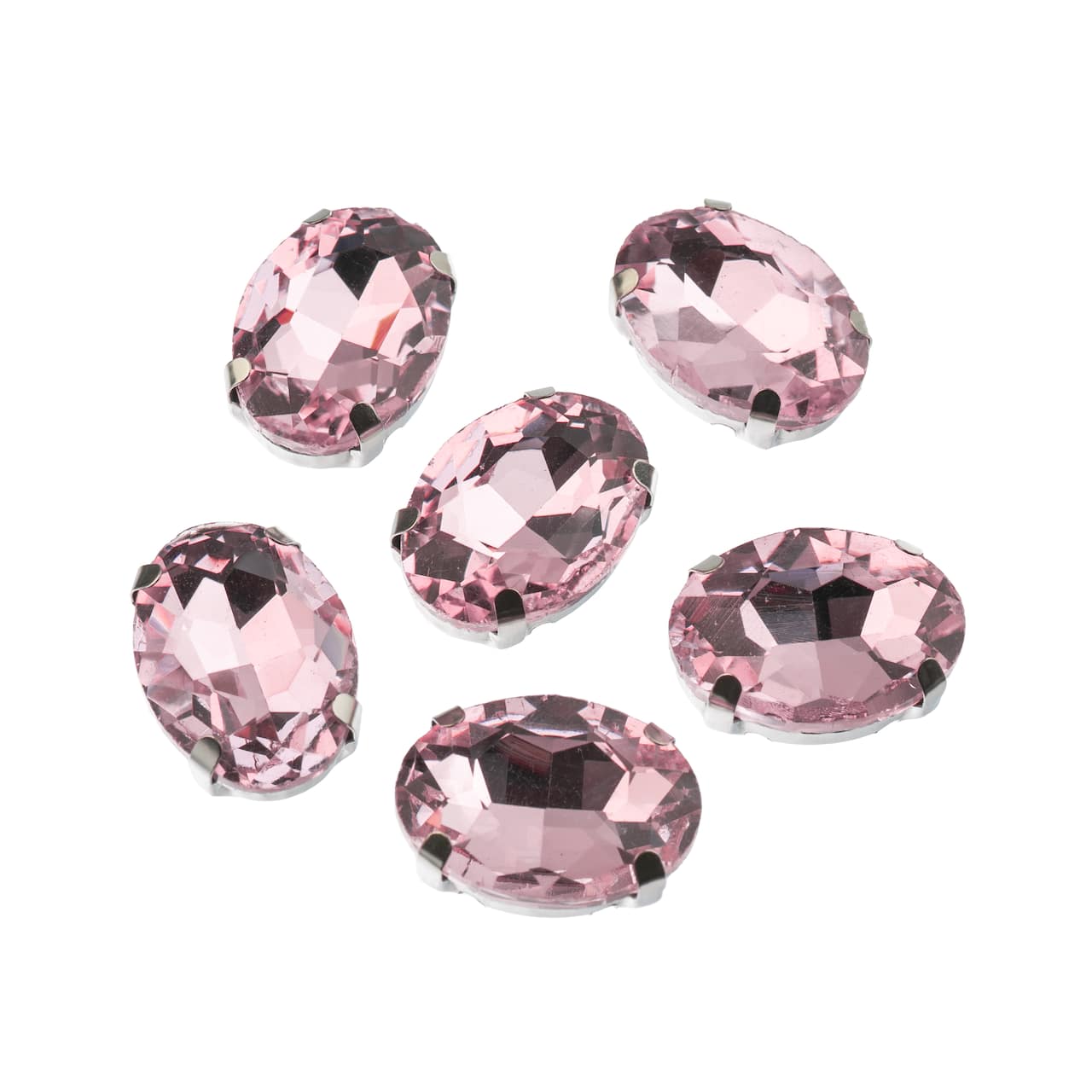 John Bead Crystal Lane 18mm Sew-On Rhinestones, 6ct.